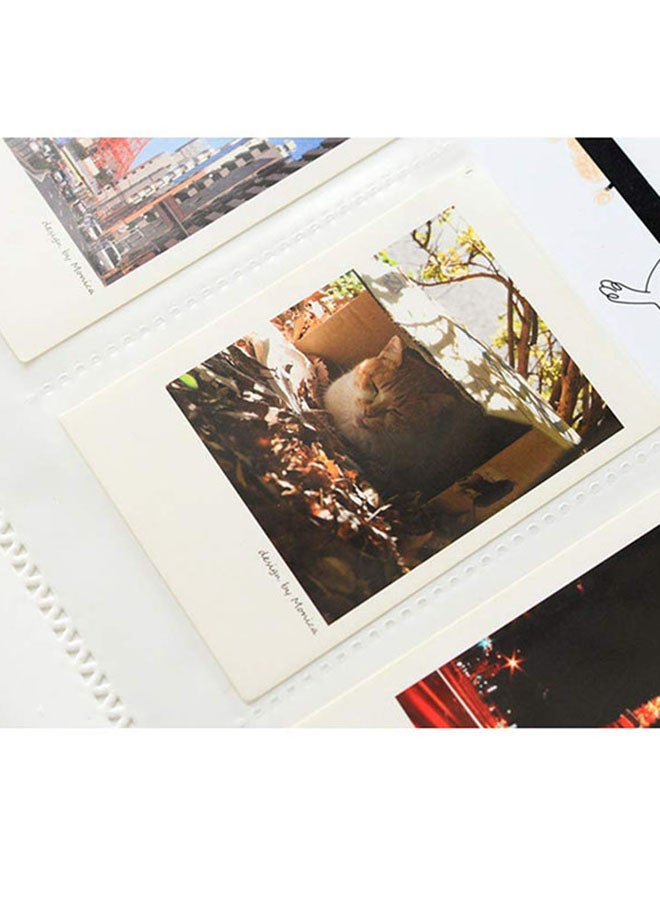 Ozone 84 Pockets Mini Photo Album For Fujifilm Instax Cameras Pink/White/Green - Image 3