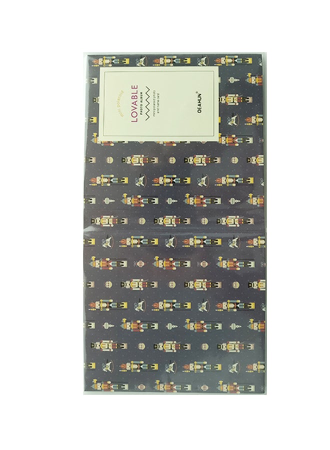 Ozone 64 Pockets Mini Photo Album For Fujifilm Instax Cameras Black - Image 1