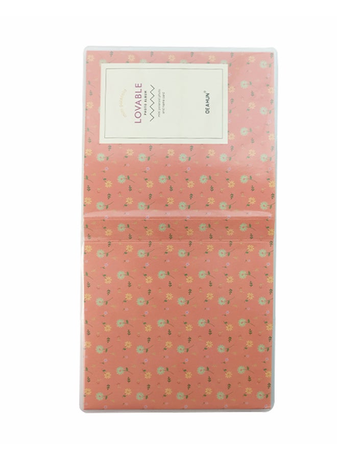 Ozone 64 Pockets Mini Photo Album For Fujifilm Instax Cameras Orange  - Image 1