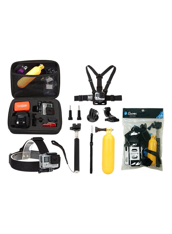 Ozone 8-In-1 Outdoor Sports Strap Accessories Kit Black  - Image 1