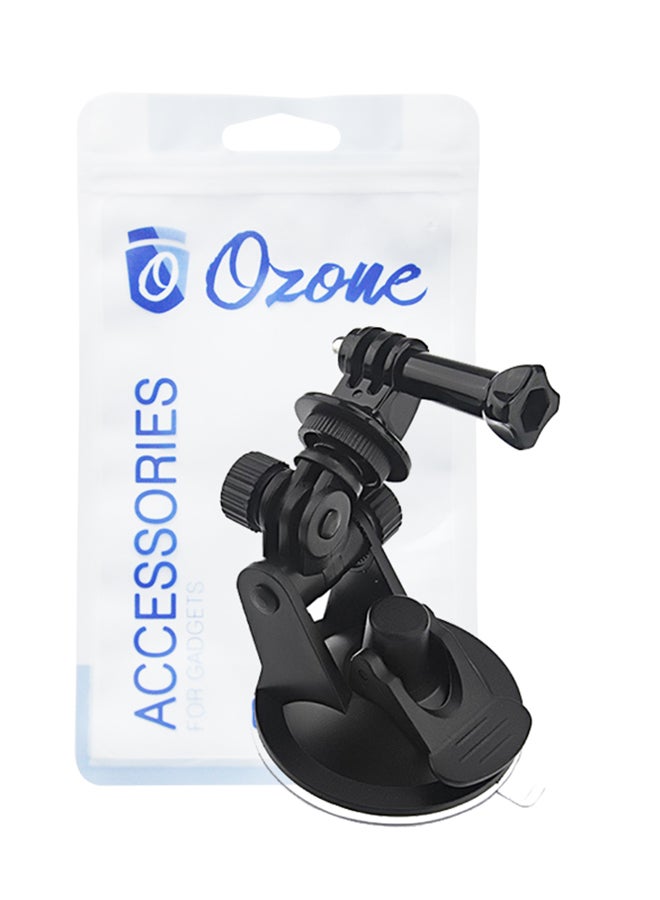Ozone Mini Suction Cup For GoPro Hero 7, 6, 4, 5, SJCAM, Yi Black - Image 4