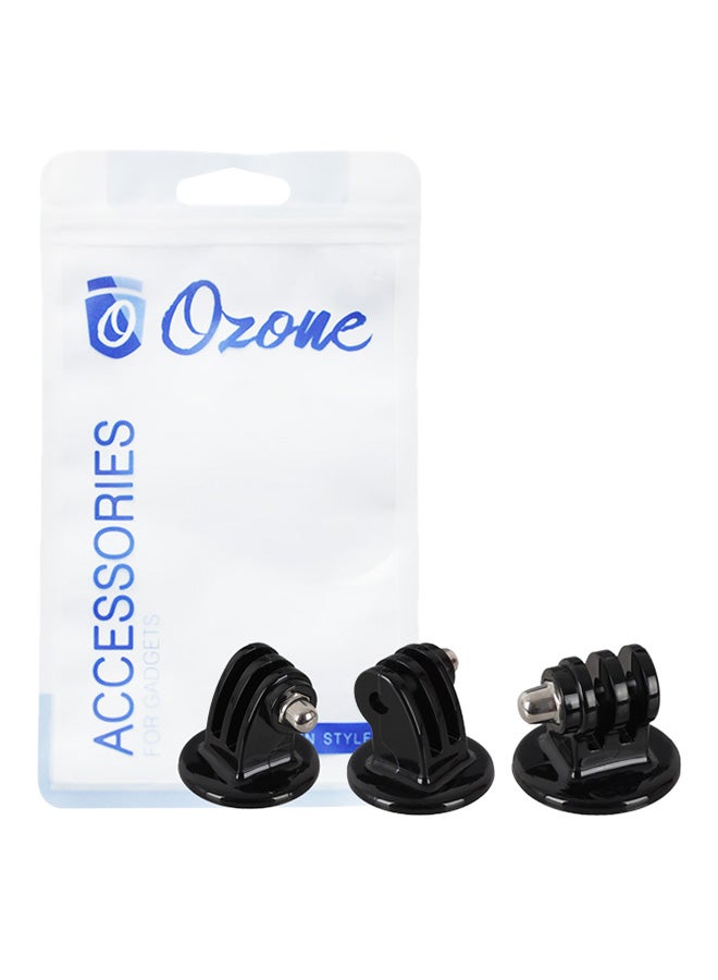 Ozone Monopod Holders For GoPro Hero 7, Hero 6, Hero 4, Hero 5, SJCAM, Yi Action Camera Black - Image 1