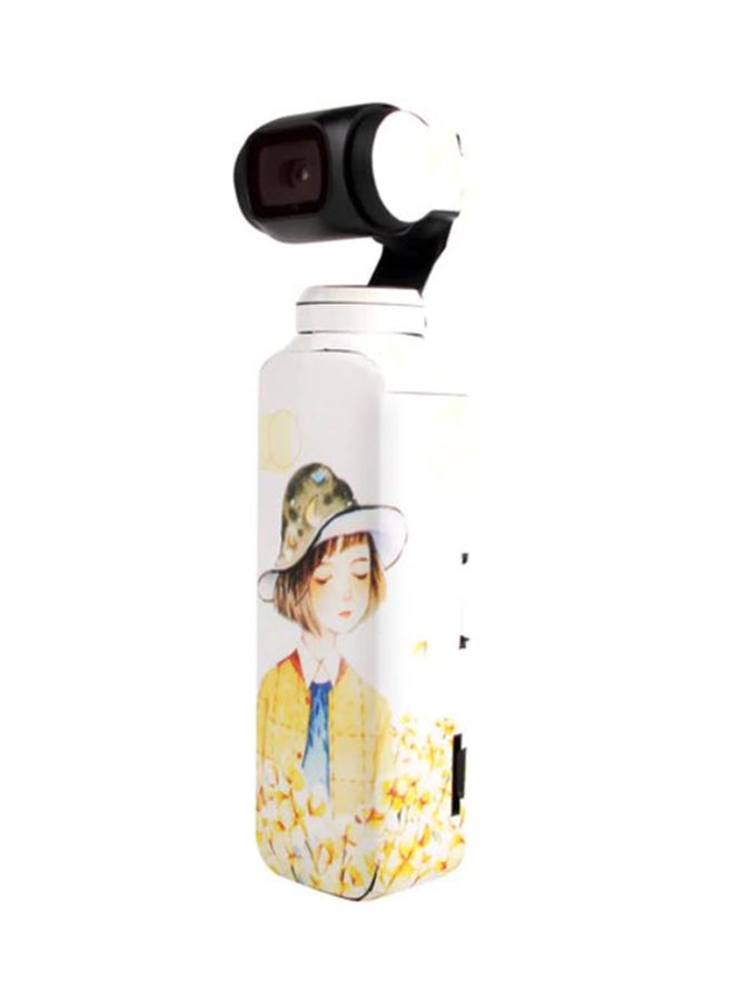 ملصق لكاميرا جيمبال الجيب المحمولة متعدد الألوان