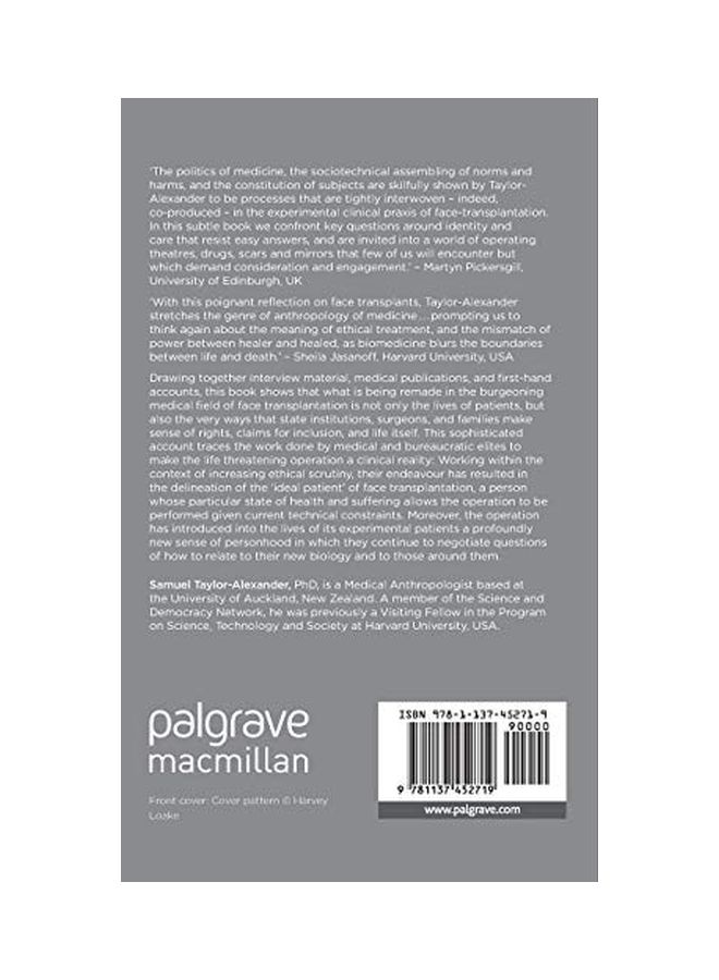 On Face Transplantation: Life And Ethics In Experimental Biomedicine hardcover english - 15-Aug-14 - Image 2
