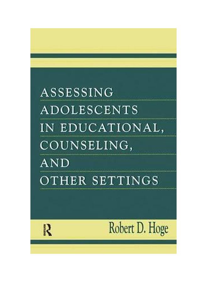 Assessing Adolescents In Educational, Counseling, And Other Settings paperback english - 8-Oct-15 - Image 1