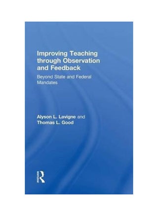 Improving Teaching Through Observation And Feedback hardcover english - 16-Mar-15 - v1550921993/N21206022A_1