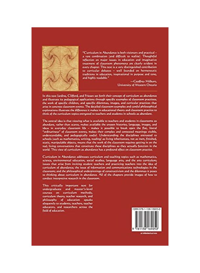 Curriculum In Abundance hardcover english - 24-Nov-15 - Image 2