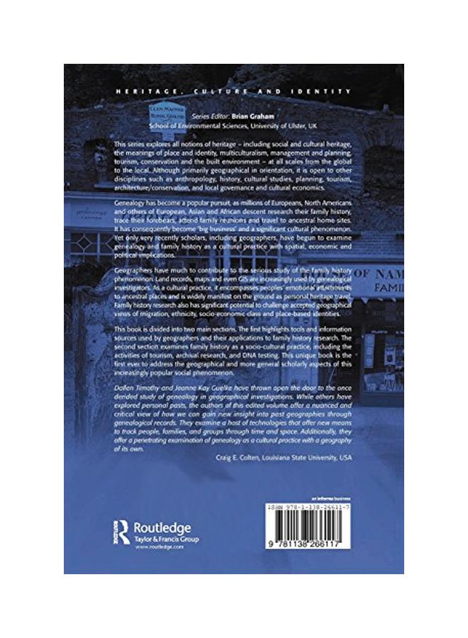 Geography And Genealogy: Locating Personal Pasts paperback english - 15-Nov-16  - Image 2