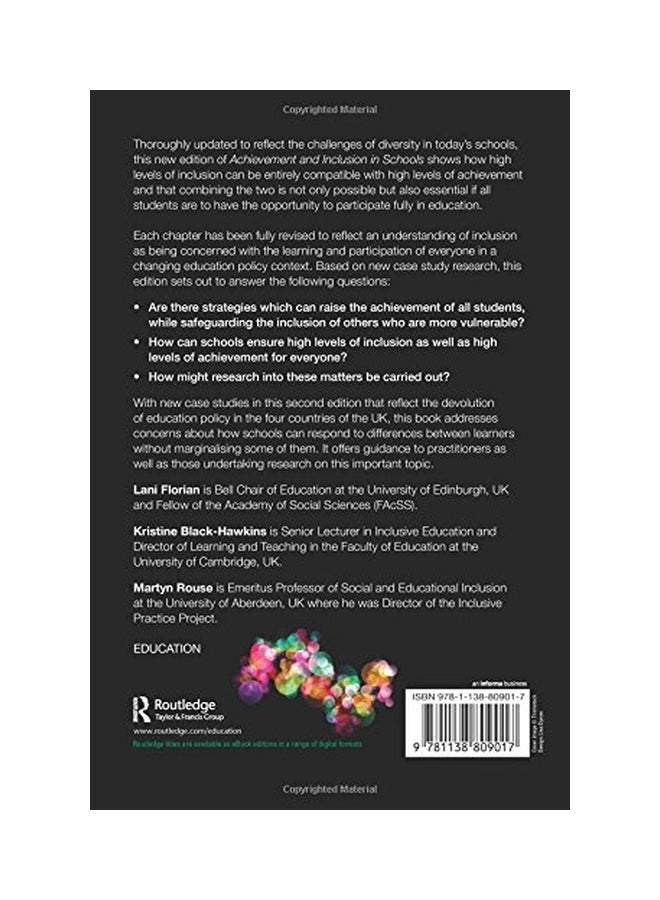 Achievement And Inclusion In Schools paperback english - 11-Aug-16 - Image 2