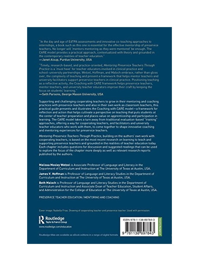 Mentoring Preservice Teachers Through Practice: A Framework For Coaching With Care paperback english - 25-May-17 - Image 2
