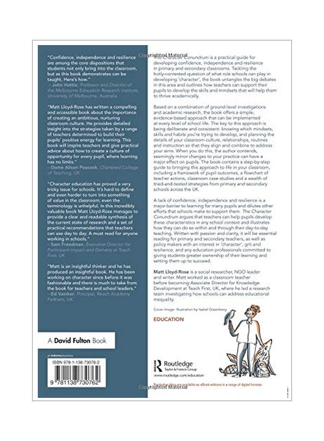 null - The Character Conundrum paperback english - 12-Oct-17 - Image 1