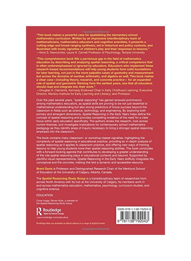 Spatial Reasoning In The Early Years: Principles, Assertions And Speculations paperback english - 22-Apr-15 - Image 2