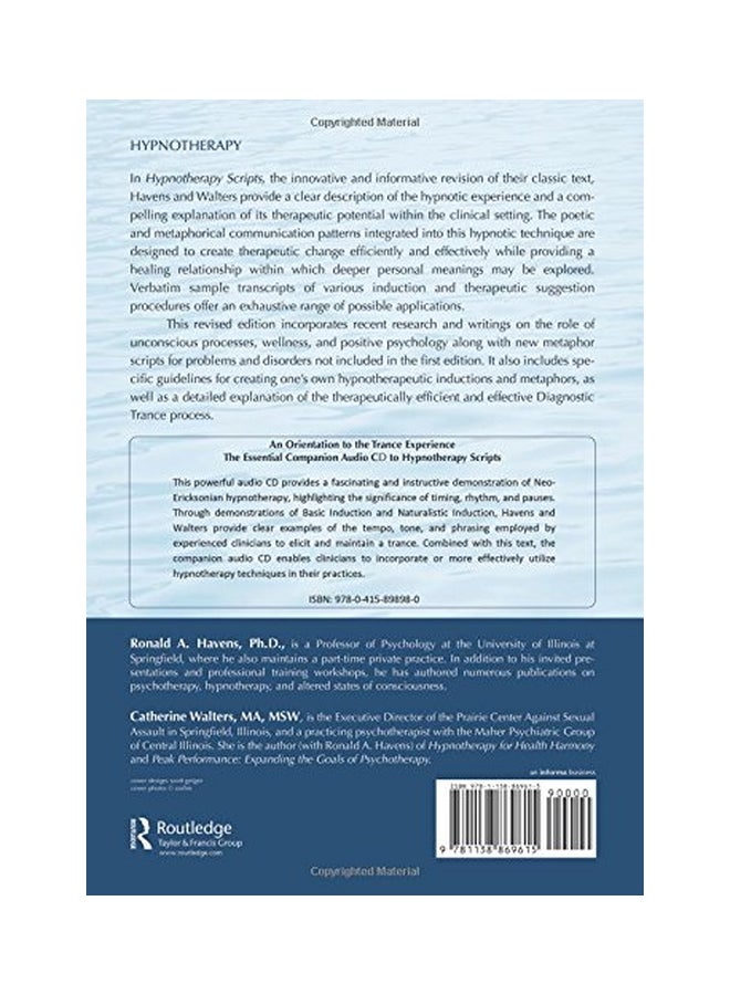 null - Hypnotherapy Scripts: A Neo-Ericksonian Approach To Persuasive Healing paperback english - 1-Nov-15 - Image 1