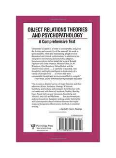 Object Relations Theories And Psychopathology: A Comprehensive Text paperback english - 25-Jun-15 - v1550922222/N21206583A_2