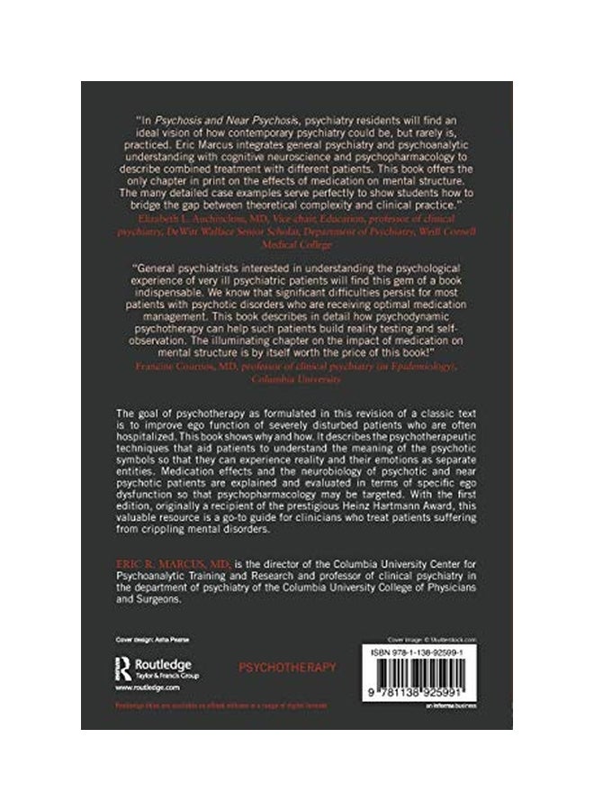 Psychosis And Near Psychosis: Ego Function, Symbol Structure, Treatment paperback english - 18-May-17 - Image 2
