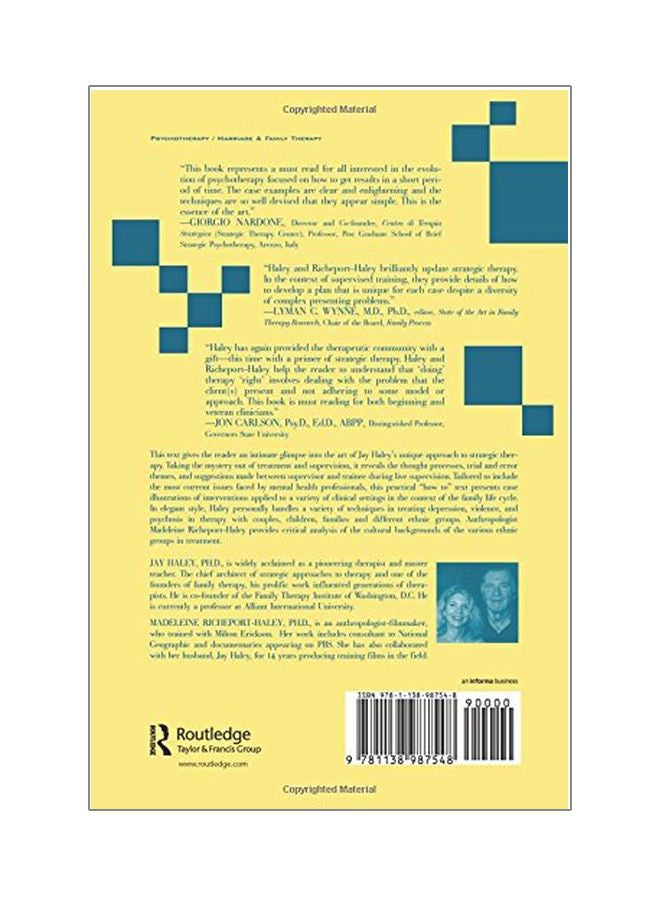 The Art Of Strategic Therapy Paperback English by Jay Haley - 26-Nov-15  - Image 2