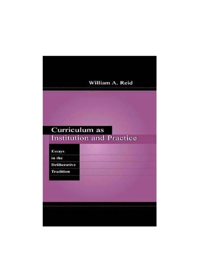 Curriculum As Institution And Practice paperback english - 29-Feb-16  - Image 1