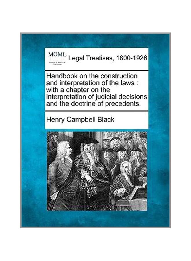 Handbook On The Construction And Interpretation Of The Laws paperback english - 23-Dec-10  - Image 1