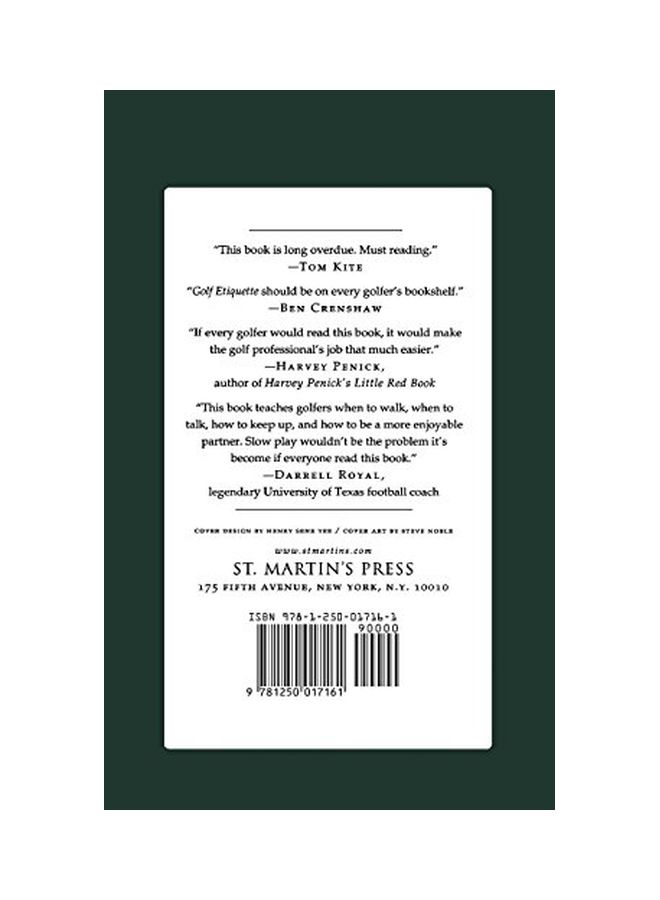 Golf Etiquette Paperback English by Barbara Puett - 1-Nov-03  - Image 2