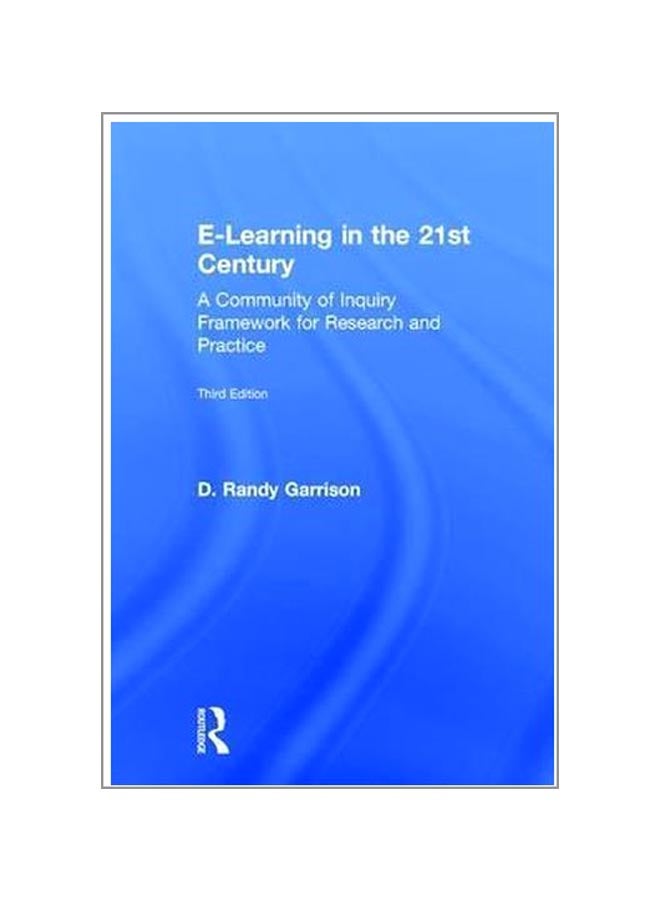 null - E-Learning In The 21st Century Hardcover English by D. Randy Garrison - 11-Oct-16 - Image 1