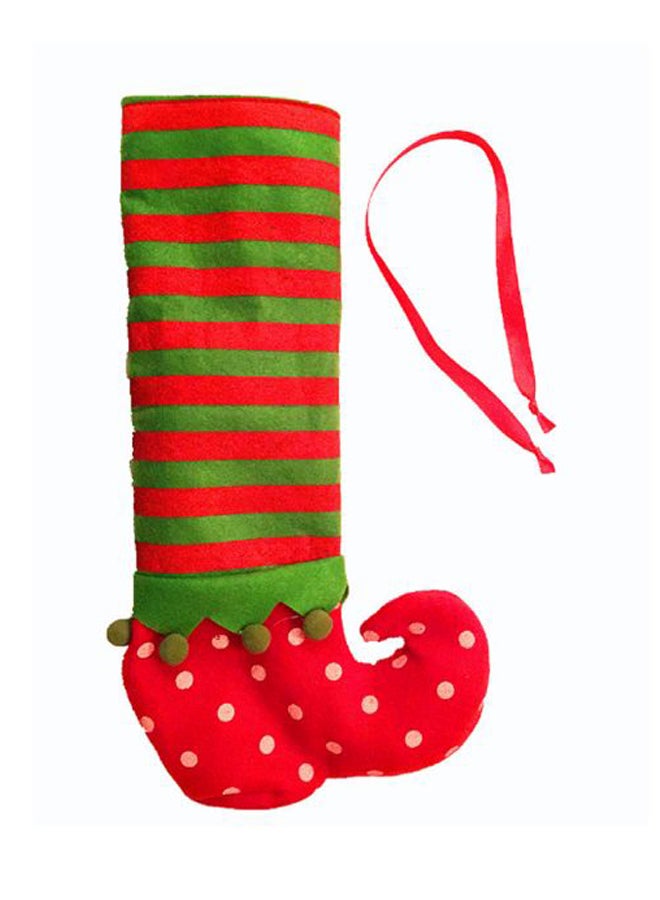 حقيبة جوارب للكريسماس من إيلف فوت متعدد الألوان - Image 3