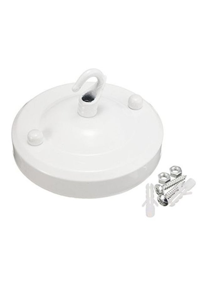 Vintage Ceiling Lamp Hook White 11x2cm - Image 3