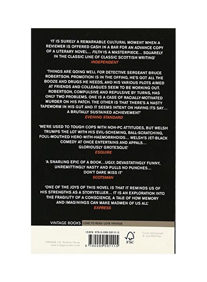 كتاب Filth paperback english - 19 Jan 2001 - Image 2