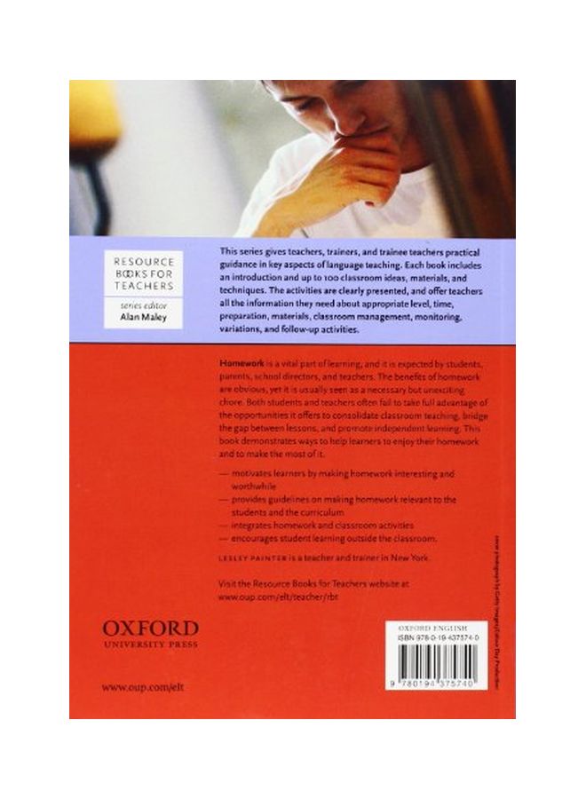Homework: Resource Books For Teachers Paperback English by Lesley Painter - 27 Nov 2003 - Image 2