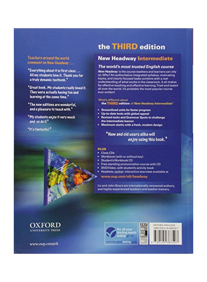 New Headway: Intermediate Student's Book Paperback English by Liz Soars - 15 May 2003  - Image 2