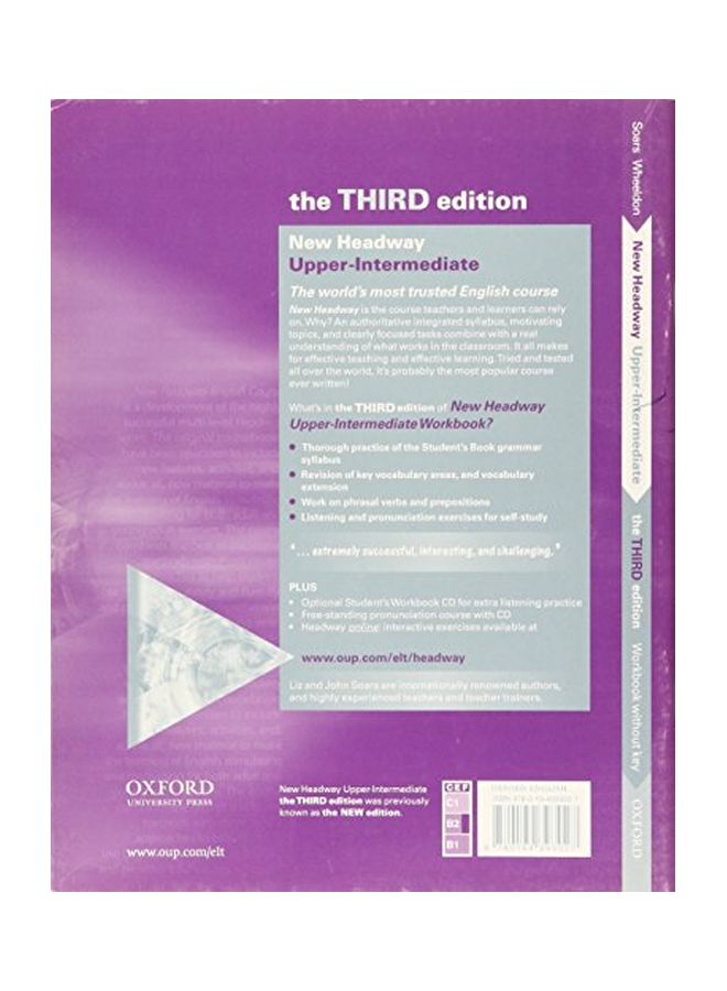 New Headway: Upper-Intermediate Workbook Without Key Paperback English by Liz Soars - 05 May 2005  - Image 2