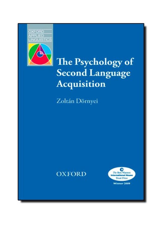 The Psychology Of Second Language Acquisition Paperback English by Zoltan Dornyei - 18 May 2009  - Image 1