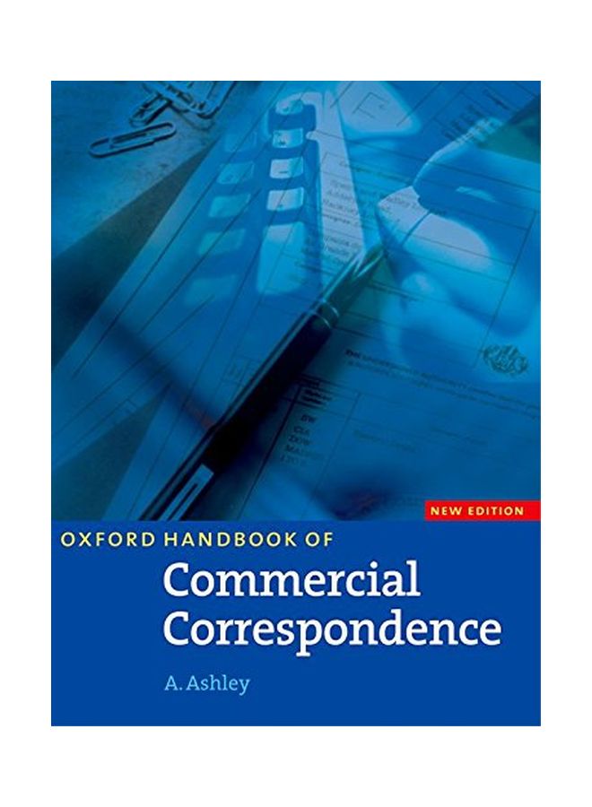 Oxford Handbook Of Commercial Correspondence Paperback English by A. Ashley - 28 Aug 2003  - Image 1