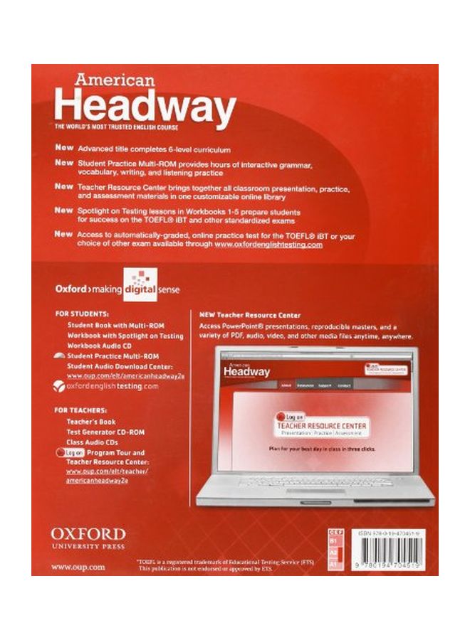 American Headway: Level 1-Teacher's Book english 1 Dec 2013  - Image 2