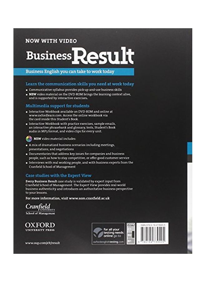Business Result: Skills For Business Studies Pack Upper Intermediate english 18 May 2012 - Image 2
