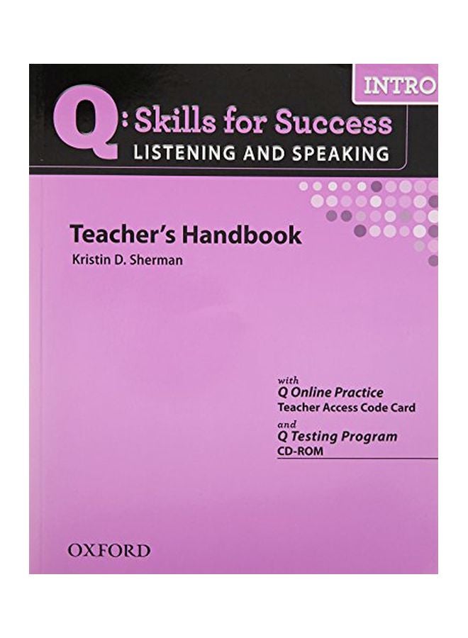 Q: مهارات النجاح: الاستماع والتحدث: دليل المعلم - Image 1