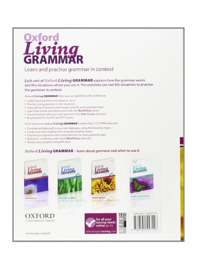 null - Oxford Living Grammar: Intermediate- With Answers English by Norman Coe - 14 Mar 2012 - Image 1