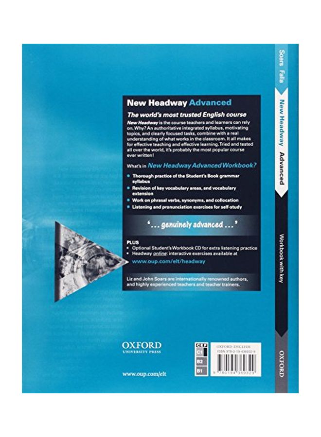 null - New Headway: Advanced Workbook With Key Paperback English by Liz Soars - 01 Dec 2011 - Image 1