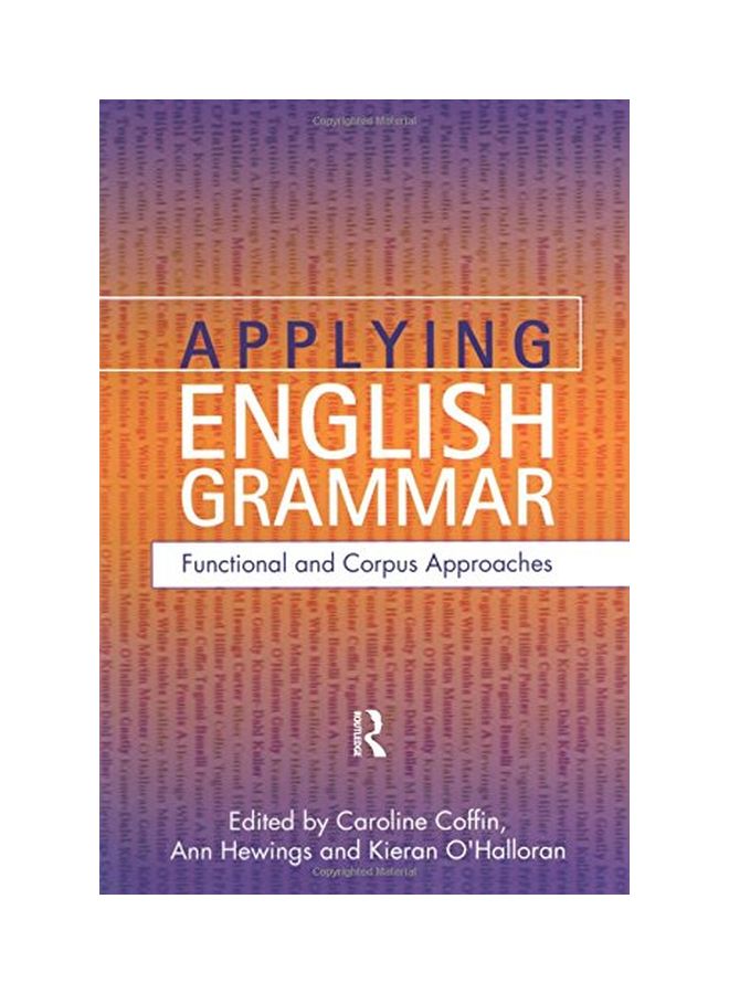 null - Applying English Grammar: Functional And Corpus Approaches Paperback English - 26 Aug 2004 - Image 1
