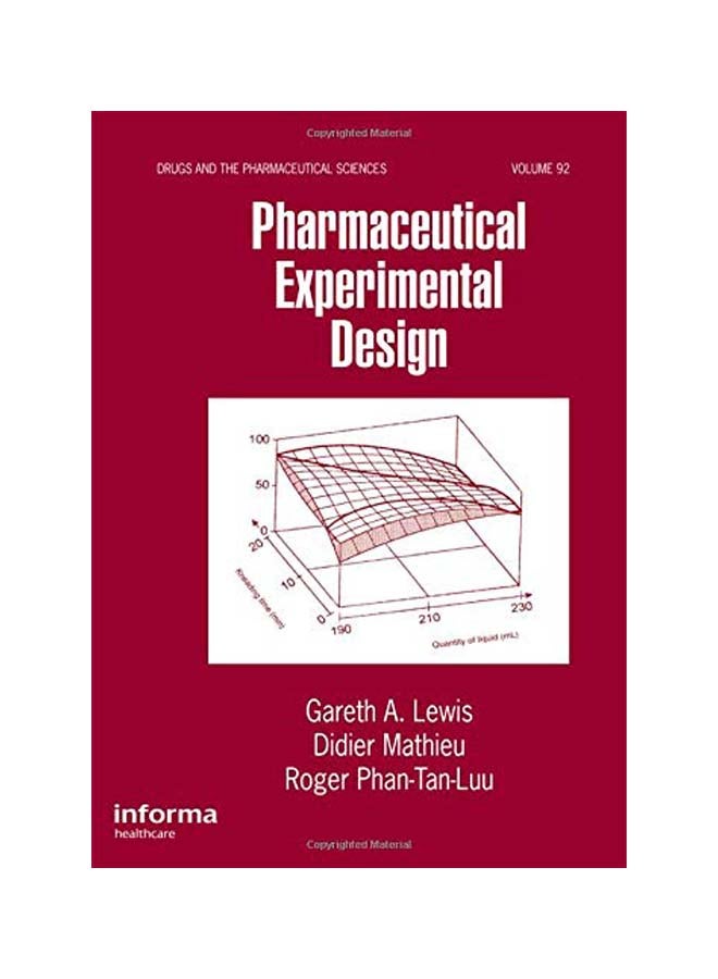 Pharmaceutical Experimental Design (Volume 92) hardcover english - 10 Sep 1998  - Image 1