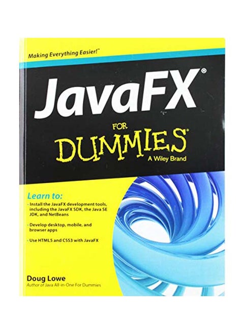 JavaFX For Dummies Paperback English by Doug Lowe - 41932