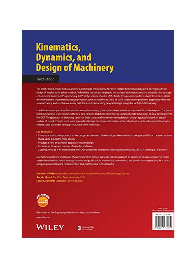 Kinematics, Dynamics, And Design Of Machinery hardcover english - 10 Jun 2016  - Image 2