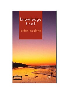 Knowledge First? hardcover english - 03 Sep 2014