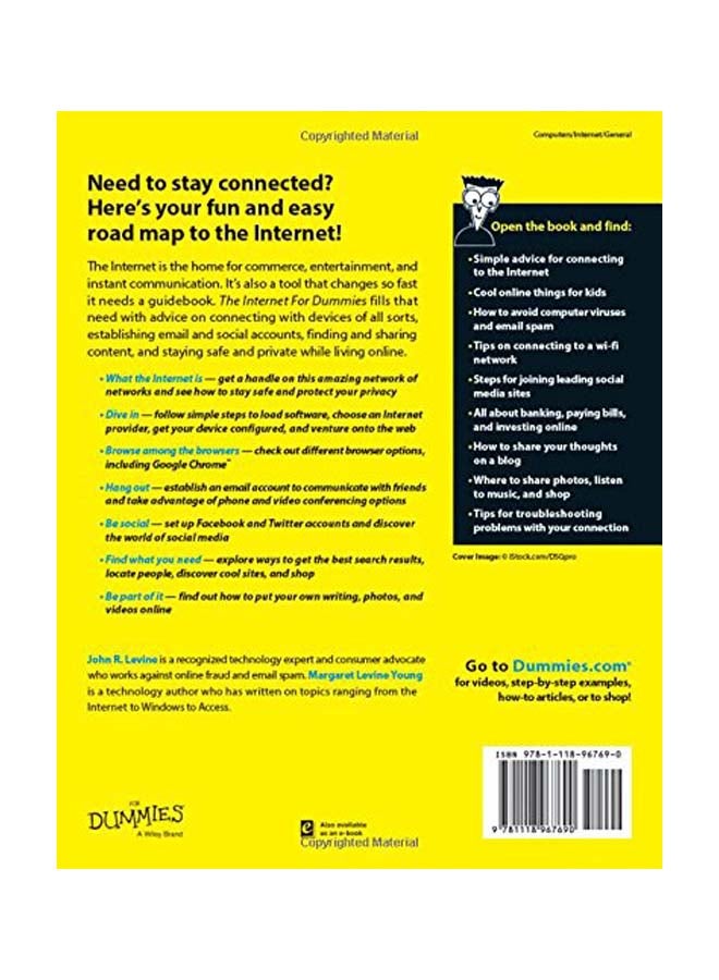 The Internet For Dummies Paperback English by John R. Levine - 42065  - Image 2