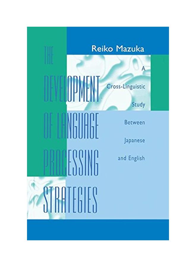 The Development Of Language Processing Strategies paperback english - 13 Sep 2014  - Image 1