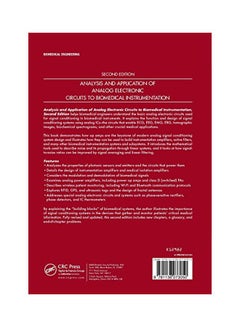 Analysis And Application Of Analog Electronic Circuits To Biomedical Instrumentation paperback english - 21 Apr 2017  - Image 2