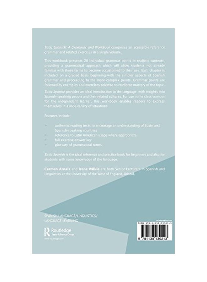 Basic Spanish: A Grammar and Workbook hardcover english - 08 Feb 2016 - Image 2