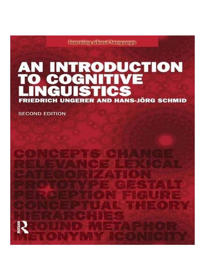 An Introduction To Cognitive Linguistics hardcover english - 26 Nov 2015 - Image 1