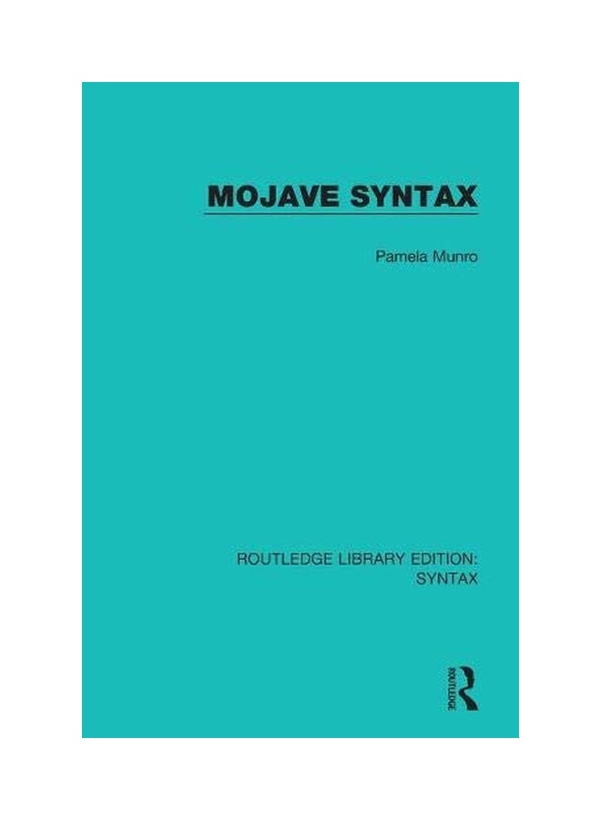 Mojave Syntax paperback english - 31 Mar 2018  - Image 1