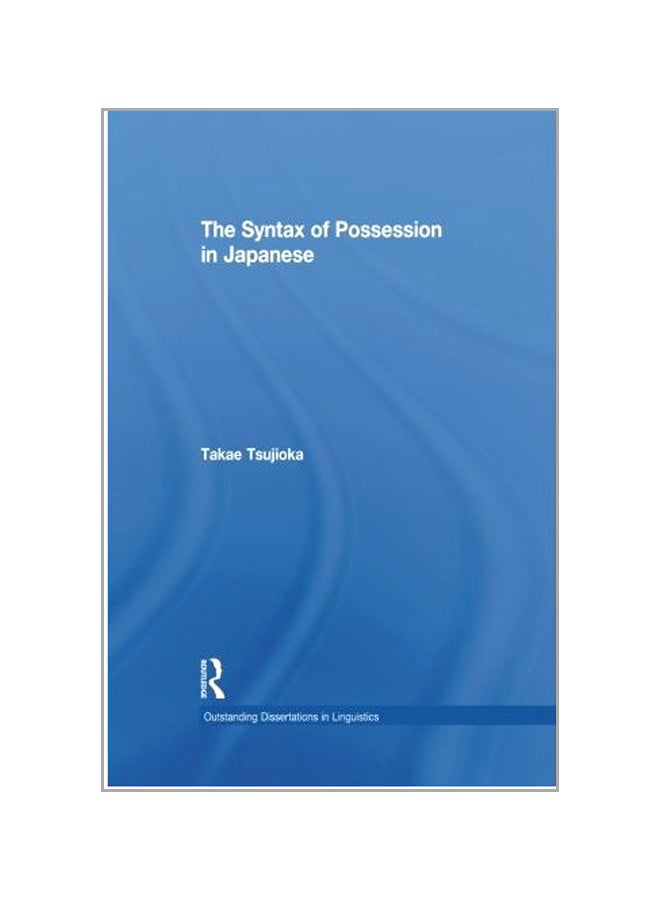 The Syntax Of Possession In Japanese paperback english - 12 Jun 2015 - Image 1