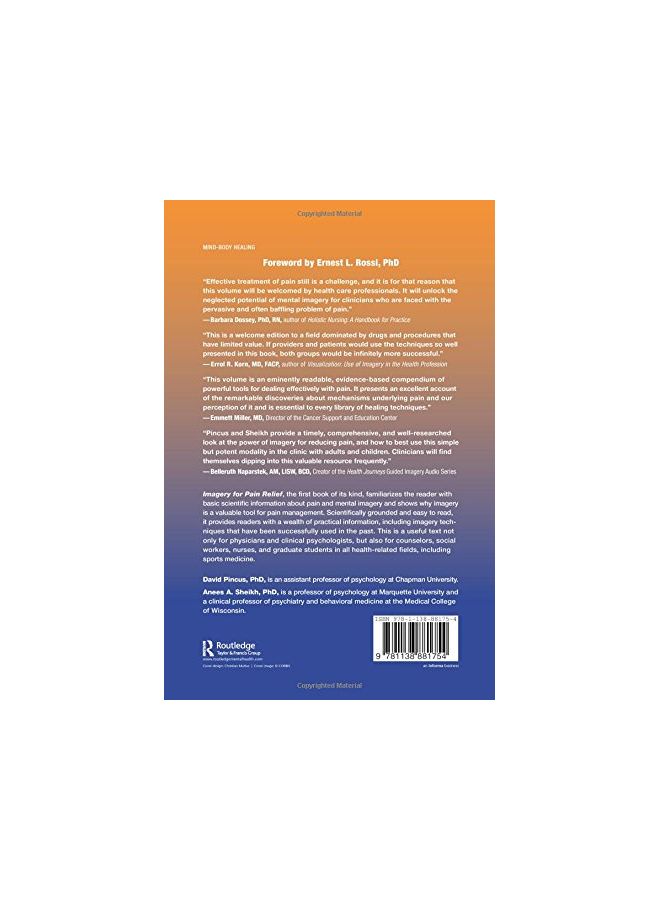 Imagery For Pain Relief : A Scientifically Grounded Guidebook For Clinicians paperback english - 28 Oct 2015 - Image 2